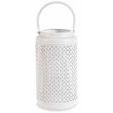 Cumpara ieftin Felinar metal alb &Oslash;15cmx38H