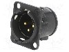 Conector, Neutrik, NC3MD-V-B