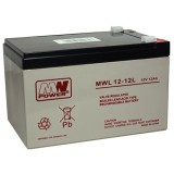 ACUMULATOR STATIONAR AGM VRLA 12V 12AH MWL
