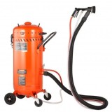 Masina sablat cu vid, 1200 W, Exterior, rezervor 106 l, Presiune de lucru 4-8 Bar, Consum aer 170 &ndash; 640 lpm
