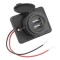 PRIZA AUTO 12V/24V 2X USB 5V/2.4A