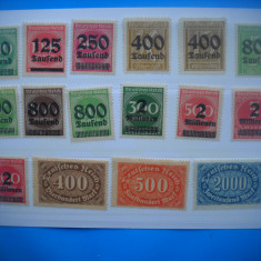 HOPCT LOT NR 474 GERMANIA REICH -16 TIMBRE VECHI