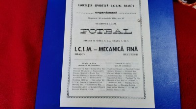 program ICIM Brasov - Mecanica Fina Buc. foto