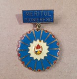 Insigna meritul pionieresc bronz