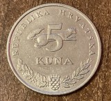 C50 - Moneda foarte veche - Croatia - 5 kuna - 2005