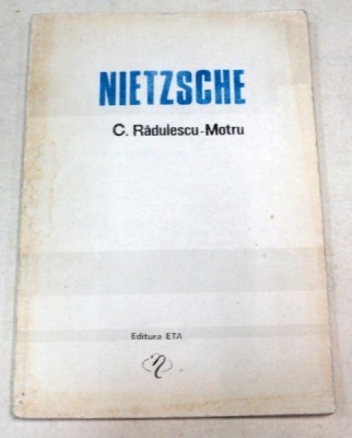 NIETZSCHE-C. RADULESCU-MOTRU 1990 foto