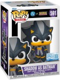 Figurina Shadow as Batman - DC x Sonic the Hedgehog - Pop! Heroes - Funko | Funko