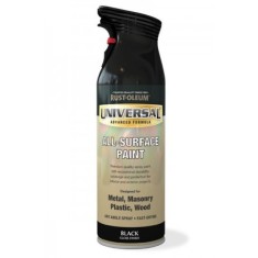 Vopsea Spray Universal Negru Lucios 400ml
