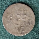 Germania , Statele Germane 1/48 TALER 1847 , argint