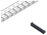 Conector PCB-PCB tată 50 PIN 1,27mm TFC gold flash SMT SAMTEC