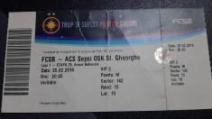 Bilet FCSB - Sepsi Sf. Gheorghe foto