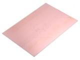 Placă Laminată FR4 Epoxidică 1.5mm 233x160mm Două Fețe