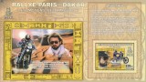 Congo 2006 - Transporturi , Muzica , motociclete , raliul Paris-Dakar , colita dantelata