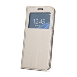 Husa NOKIA 5 - Smart Look (Auriu), Cu clapeta, Piele Ecologica