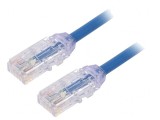 Patch Cord Cat6a UTP 5m Albastru 28AWG LSZH