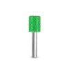 Valec s Činn&yacute;m čelom pr -13mm stopka 6mm , Granulatie Saburr ASPRA - VERDE
