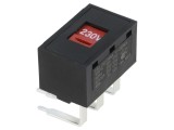 Comutator Glisant DPDT 10A/125VAC ON-ON