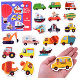 Puzzle 23 piese Cars Mașini de construcții ZA4750