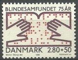 C5546 - Danemarca 1986 - Braille nestampilat MNH