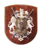 Panoplie cu blazon