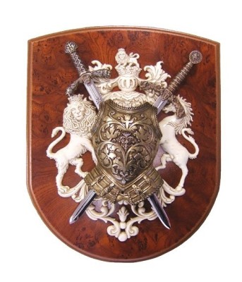 Panoplie cu blazon foto