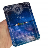 Bratara cu 6 cristale pentru Zodia Taur + cristal cadou