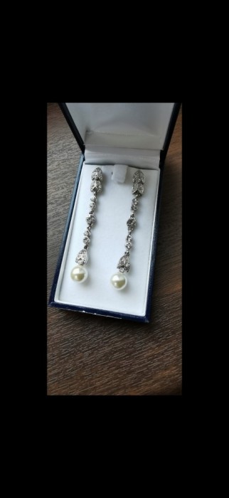 Cercei Lungi cu perlă