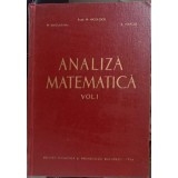 ANALIZA MATEMATICA VOL.1-M. NICOLESCU, N. DINCULEANU, S. MARCUS-352636