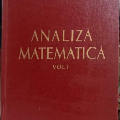 ANALIZA MATEMATICA VOL.1-M. NICOLESCU, N. DINCULEANU, S. MARCUS
