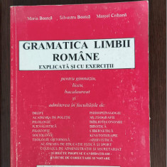 Gramatica limbii romane explicata si cu exercitii Maria Boatca STARE FOARTE BUNA