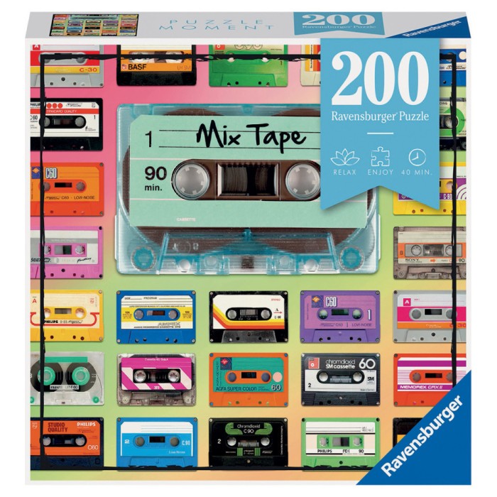Puzzle Mix De Casete, 200 Piese