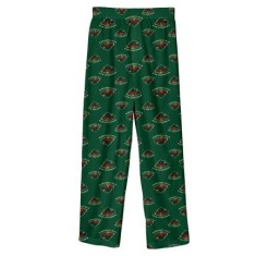 Minnesota Wild pantaloni de pijama pentru copii Colored Printed Pant - Dětsk&eacute; M (9 - 11 let)