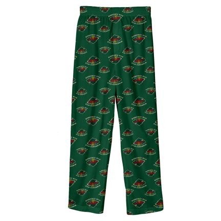 Minnesota Wild pantaloni de pijama pentru copii Colored Printed Pant - Dětsk&eacute; L (11 - 12 let)
