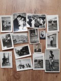 Lot 34 fotografii poze diverse proveniență Belgia anii 50 vechi vintage