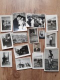 Lot 34 fotografii poze diverse proveniență Belgia anii 50 vechi vintage