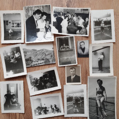 Lot 34 fotografii poze diverse proveniență Belgia anii 50 vechi vintage