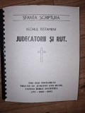 Sfanta scriptura Vechiul testament Judecatorii si Rut Transcriere in Braille