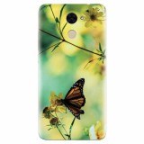 Husa silicon pentru Huawei Y7 Prime 2017, Butterfly