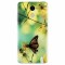Husa silicon pentru Huawei Enjoy 7 Plus, Butterfly