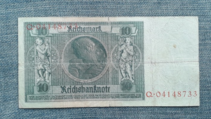 10 ReichsMark 1929 Germania / mark marci seria 04148733