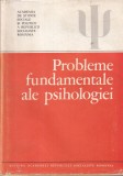 Carte Beniamin Zorgo Probleme Fundamentale Psihologie Editura Academiei Romana Stare Buna Cartonata 1980