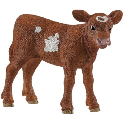 Figurina Schleich, Vitel Texas Longhorn, 4.5 x 7cm foto