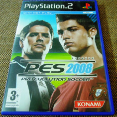 PES 2008 pentru PS2, original, PAL