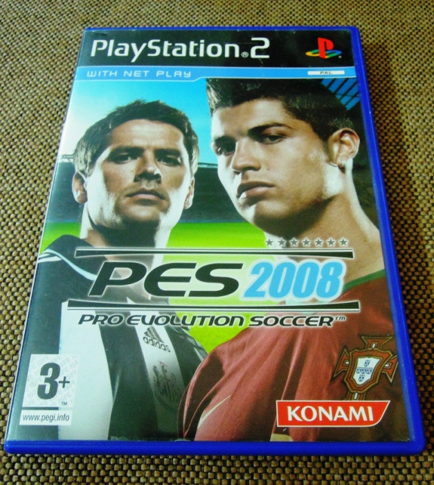 PES 2008 pentru PS2, original, PAL