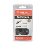 Lant drujba Breckner Germany pas 3/8, 34 dinti, latime canal 1.6 mm, lungime 400 mm (40 cm)