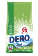 Detergent pudra DERO 7.5 kg, automat, Prospetimea muntelui, 100 spalari foto