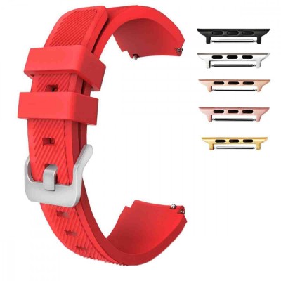 Curea silicon, compatibila Apple Watch 9|8|7|6|5|4|3|2|1 Series, 49mm|45mm|44mm|42mm, Red foto