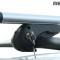 Bare portbagaj Brio 120 cm din aluminiu
