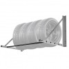 Suport de perete pliabil pentru 4 anvelope R14-R20 inch, Reglabil in latime 812-1219 mm, max 136 kg