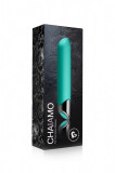 Rocks Off Chaiamo 10-Functii Reincarcabil Silicone Vibrator-Albastru